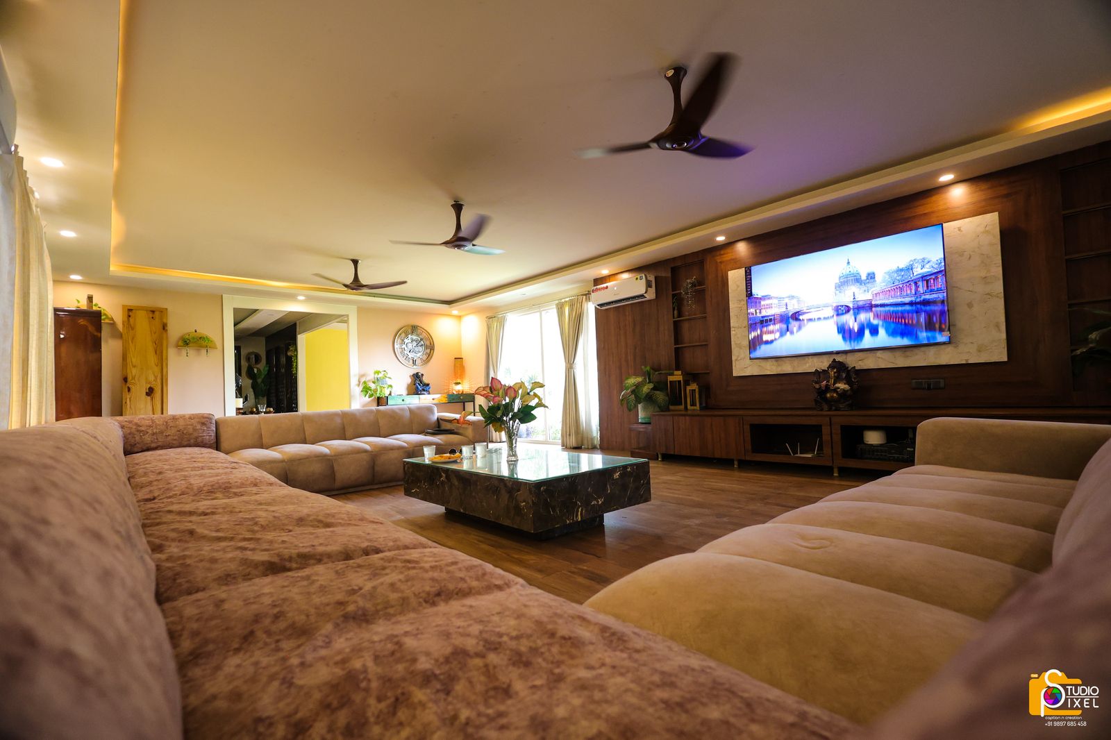 Spacious Living Room